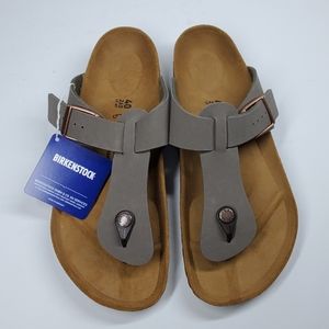 New Birkenstock Medina Stone Gray Sandals